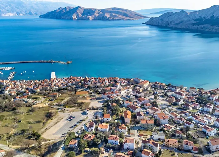 With Parking Spaces Baska, Krk - 19530 Apartman *